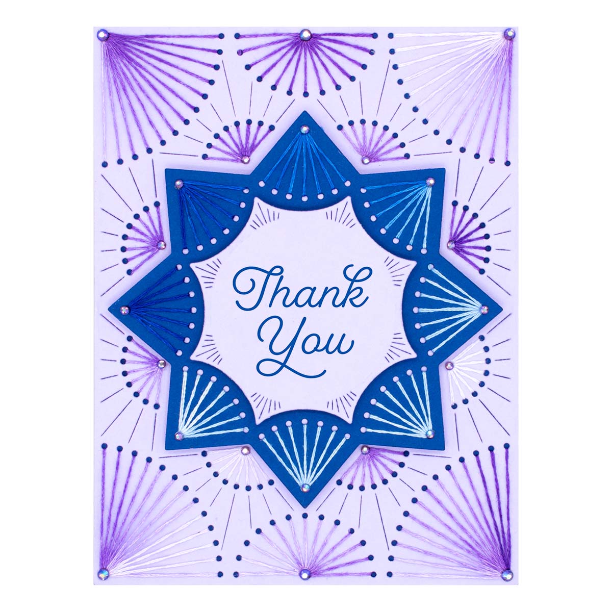 January 2023 Stitching Die of the Month Preview & Tutorials – Nested Stitched Burst