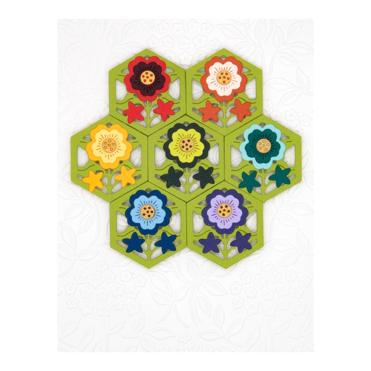 February 2023 Small Die of the Month Preview & Tutorials – Floral Mini Tiles