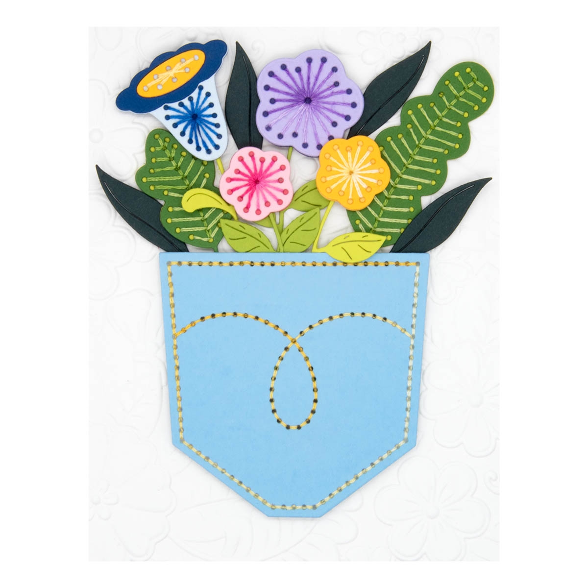 February 2023 Stitching Die of the Month Preview & Tutorials – Pocket Full of Spring