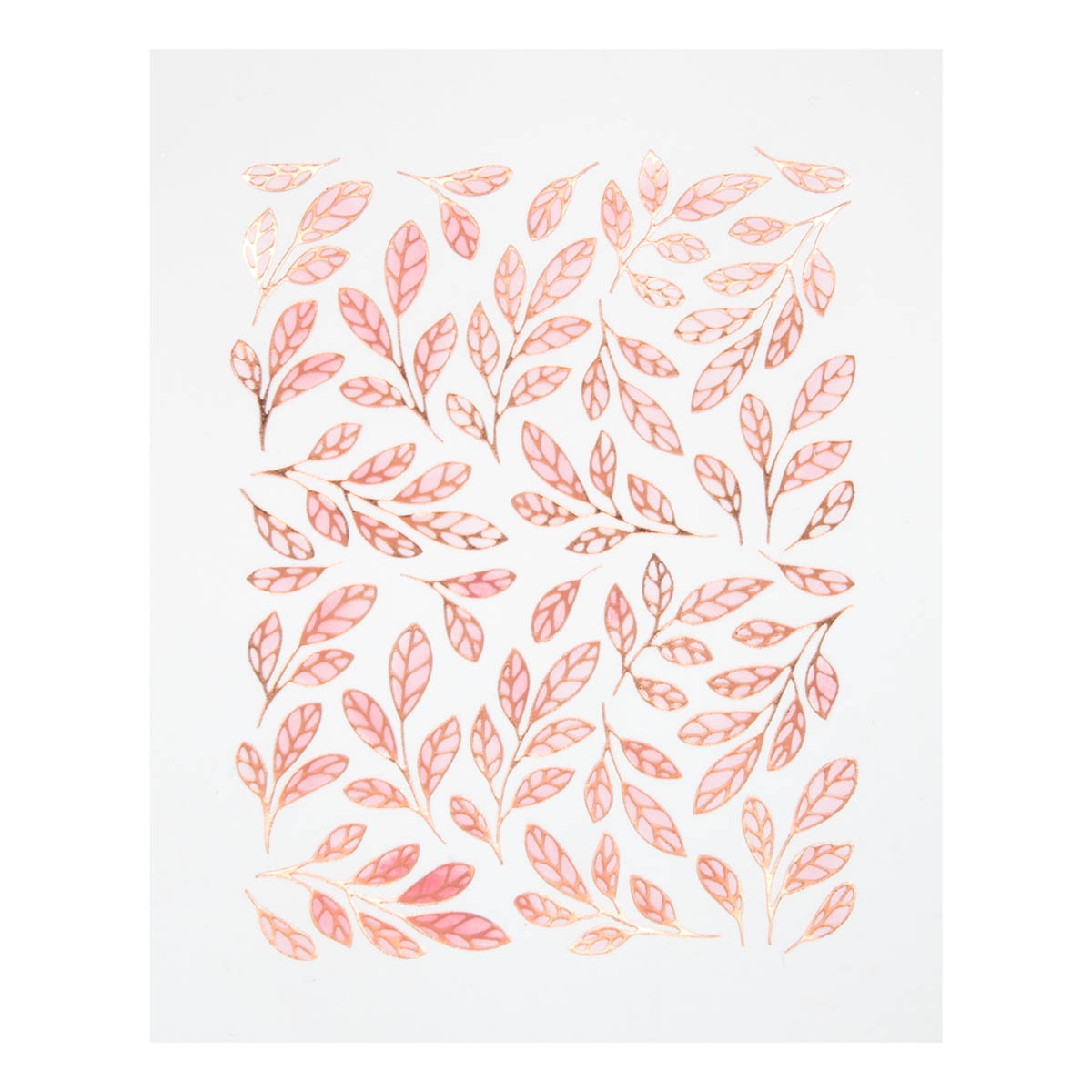 April 2023 Glimmer Hot Foil Kit of the Month Preview & Tutorials &ndash; Glimmer Leaf Panel