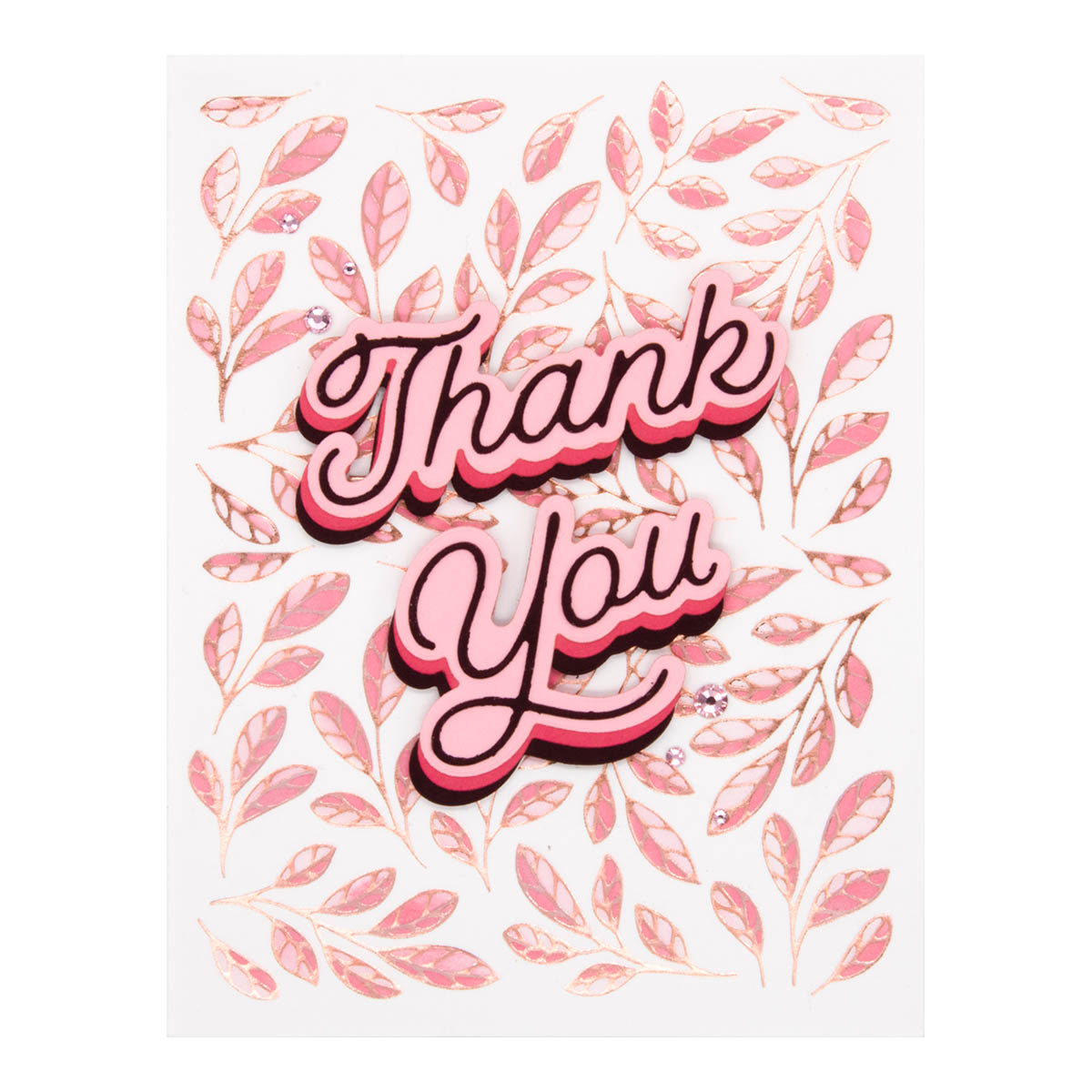 April 2023 Glimmer Hot Foil Kit of the Month Preview & Tutorials &ndash; Glimmer Leaf Panel