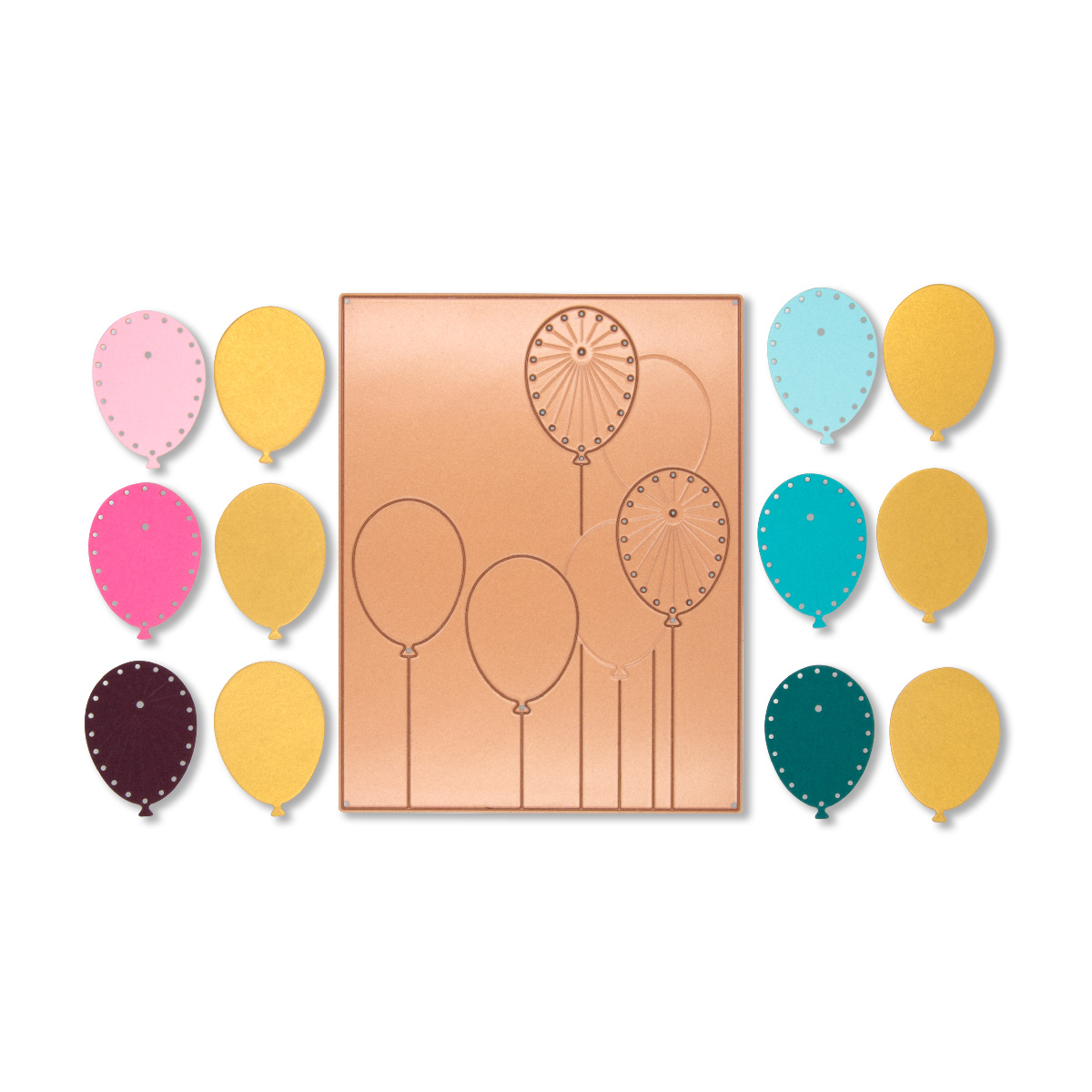 May 2023 Stitching Die of the Month Preview & Tutorials &ndash; Stitched Balloon Card Front