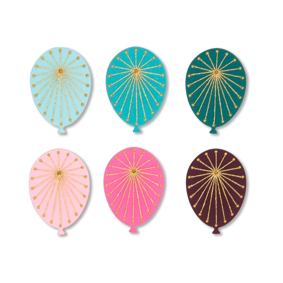 May 2023 Stitching Die of the Month Preview & Tutorials &ndash; Stitched Balloon Card Front