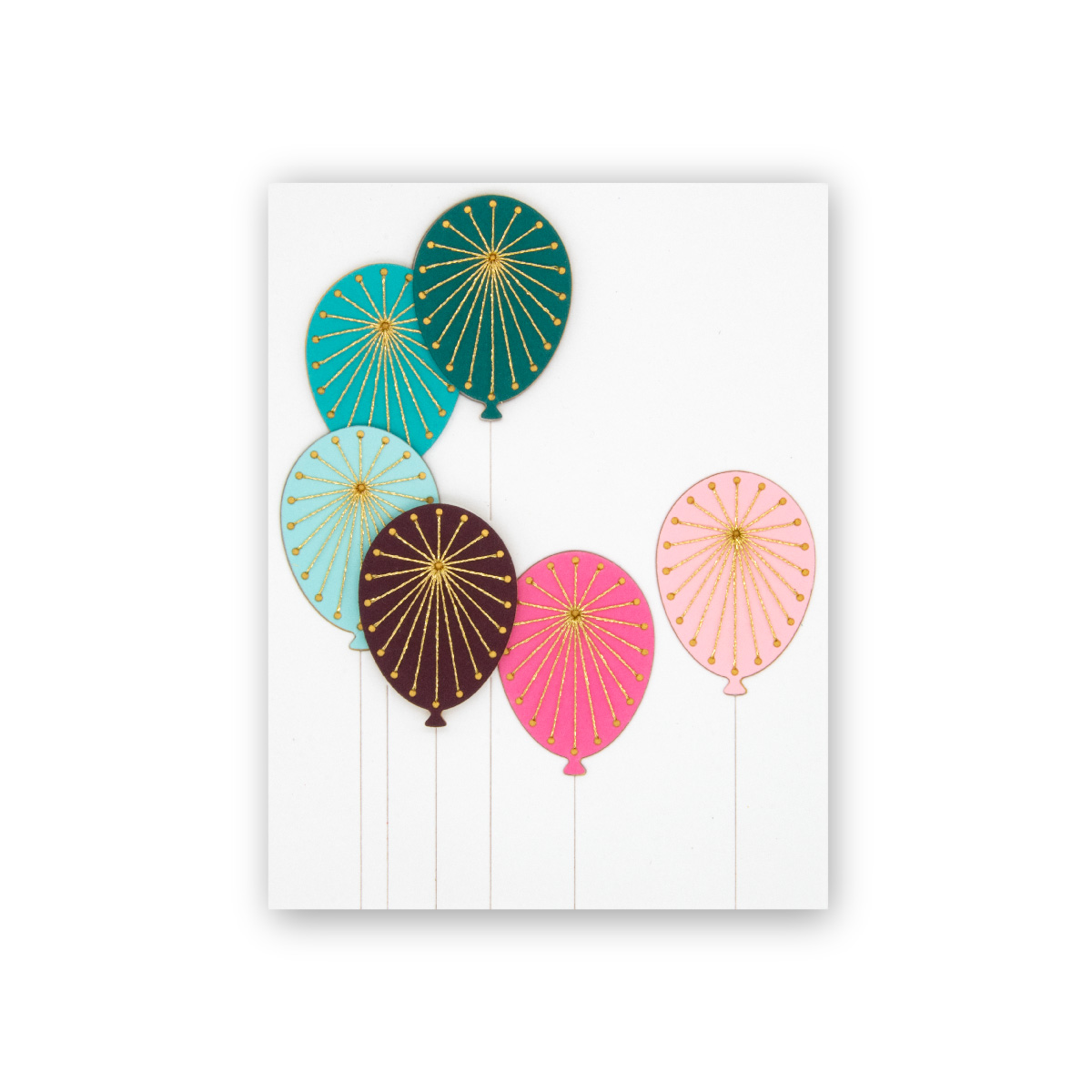 May 2023 Stitching Die of the Month Preview & Tutorials &ndash; Stitched Balloon Card Front