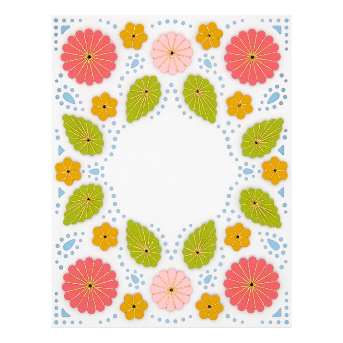 August 2023 Stitching Die of the Month Preview & Tutorials &ndash; Stitched Floral Cardfront
