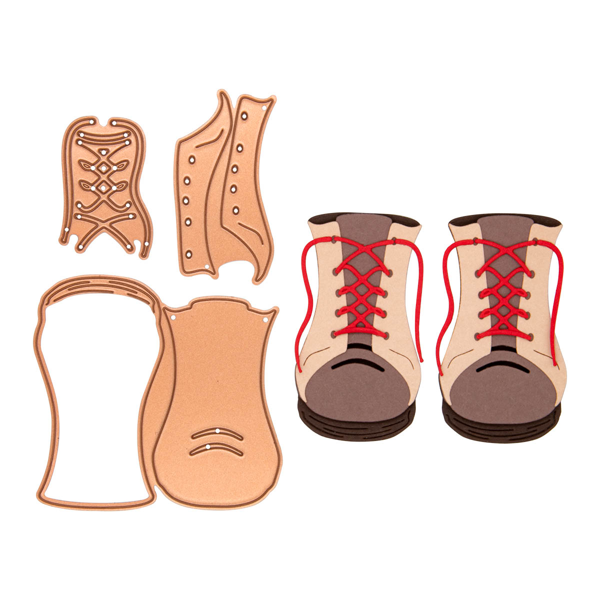 September 2023 Small Die of the Month Preview & Tutorials – Hiking Through the Meadows