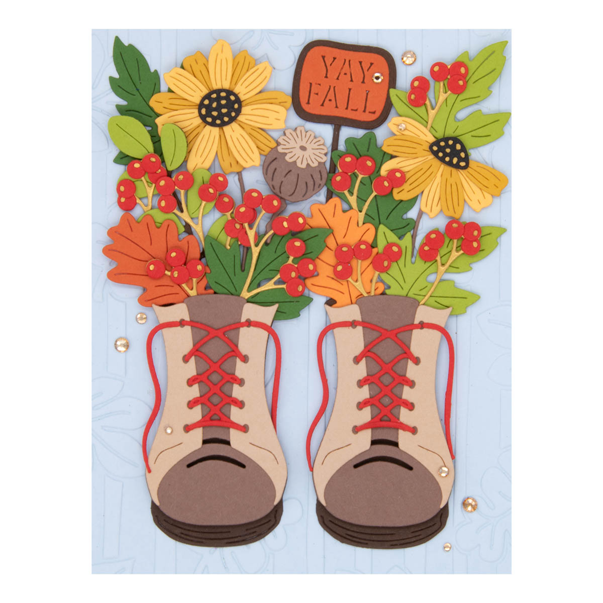 September 2023 Small Die of the Month Preview & Tutorials – Hiking Through the Meadows