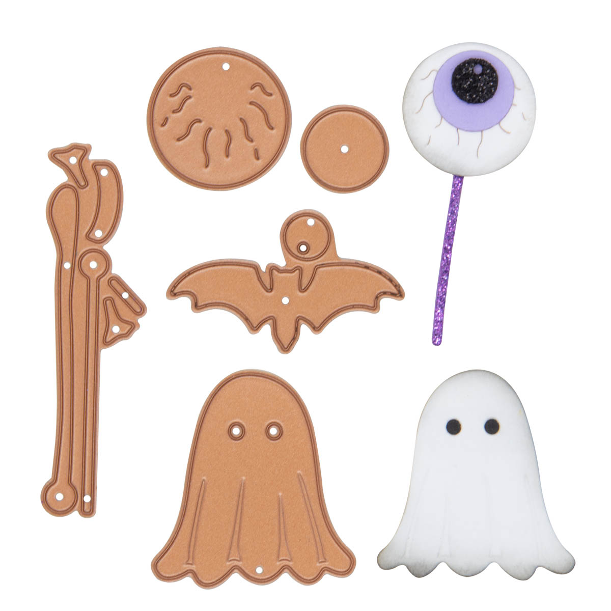 September 2023 Large Die of the Month Preview & Tutorials – Boo-Licious Fall Cupcake