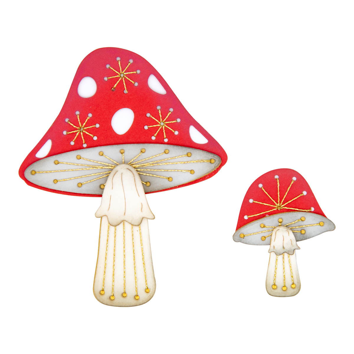 September 2023 Stitching Die of the Month Preview & Tutorials – Enchanted Stitched Mushrooms