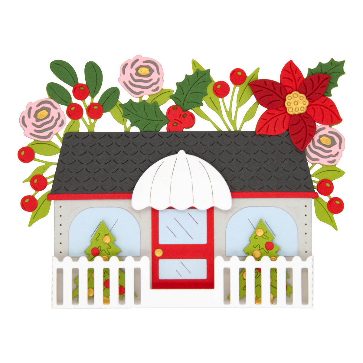 October 2023 Large Die of the Month Preview & Tutorials &ndash; Christmas Boutique