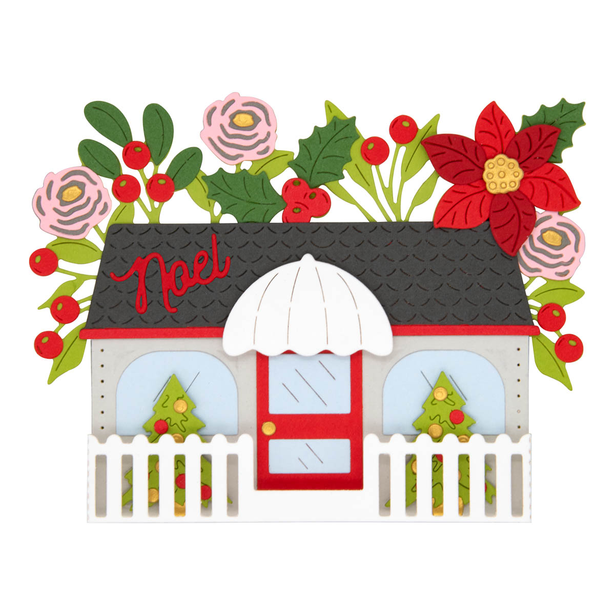 October 2023 Large Die of the Month Preview & Tutorials &ndash; Christmas Boutique