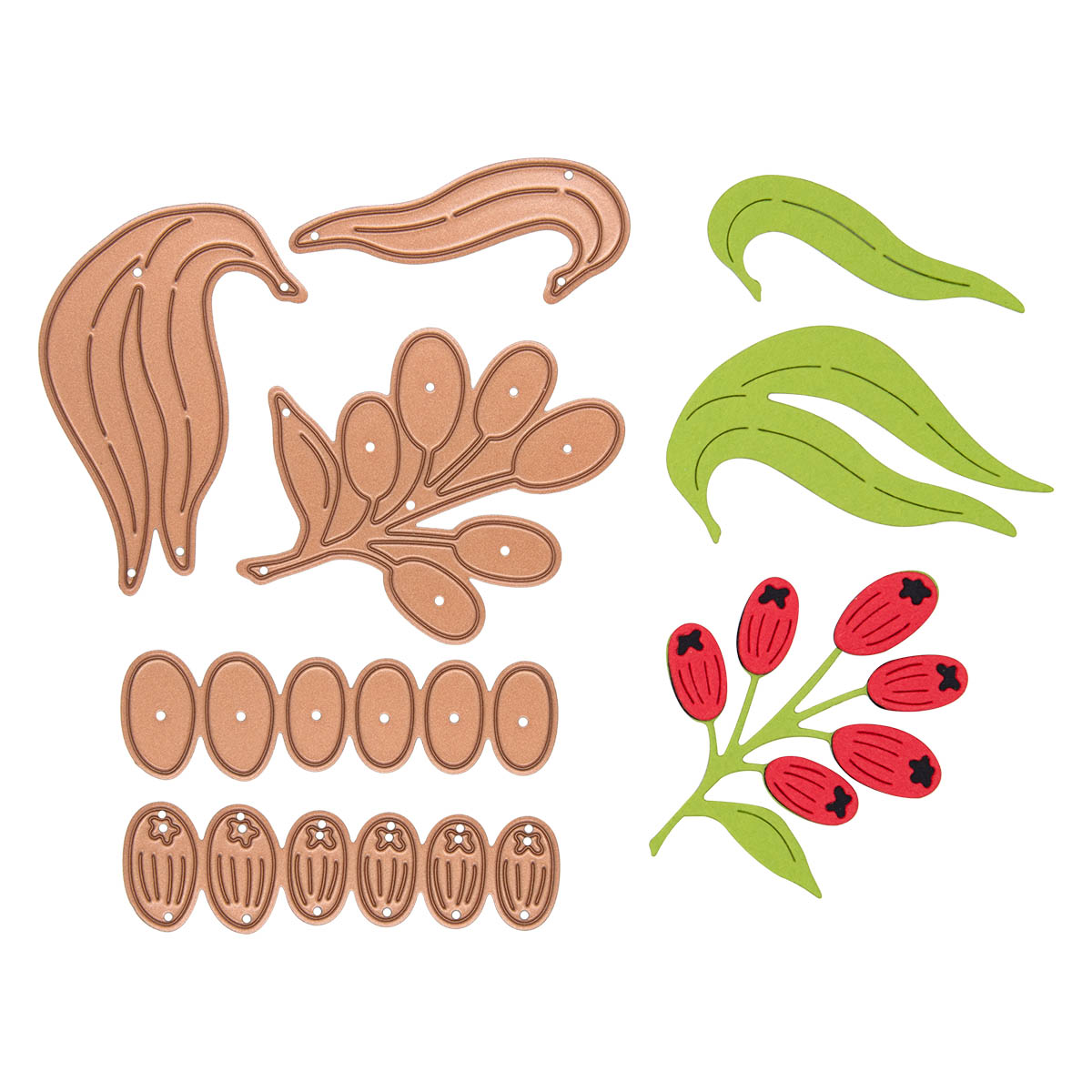 November 2023 Large Die of the Month Preview & Tutorials – Towering Blooms