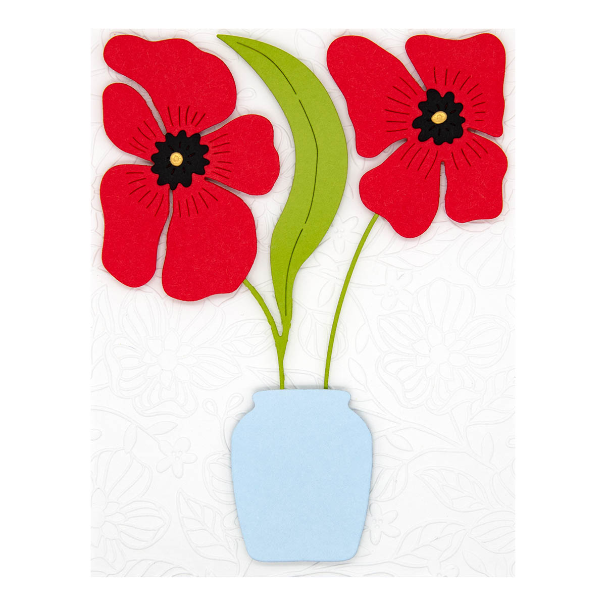 November 2023 Large Die of the Month Preview & Tutorials – Towering Blooms