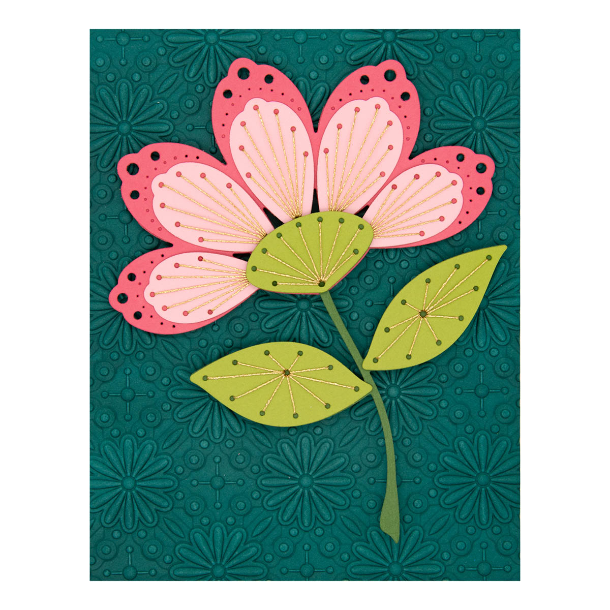 November 2023 Stitching Die of the Month Preview & Tutorials – Grand Stitched Blooms