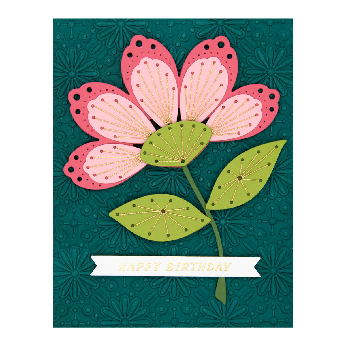 November 2023 Stitching Die of the Month Preview & Tutorials – Grand Stitched Blooms