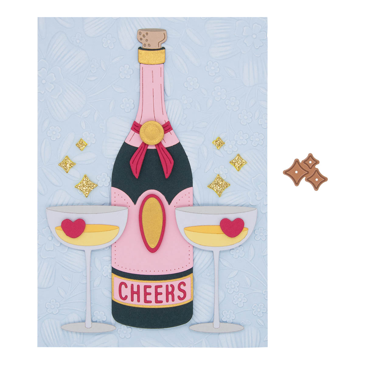 December 2023 Large Die of the Month Preview & Tutorials &ndash; Cheers to Us