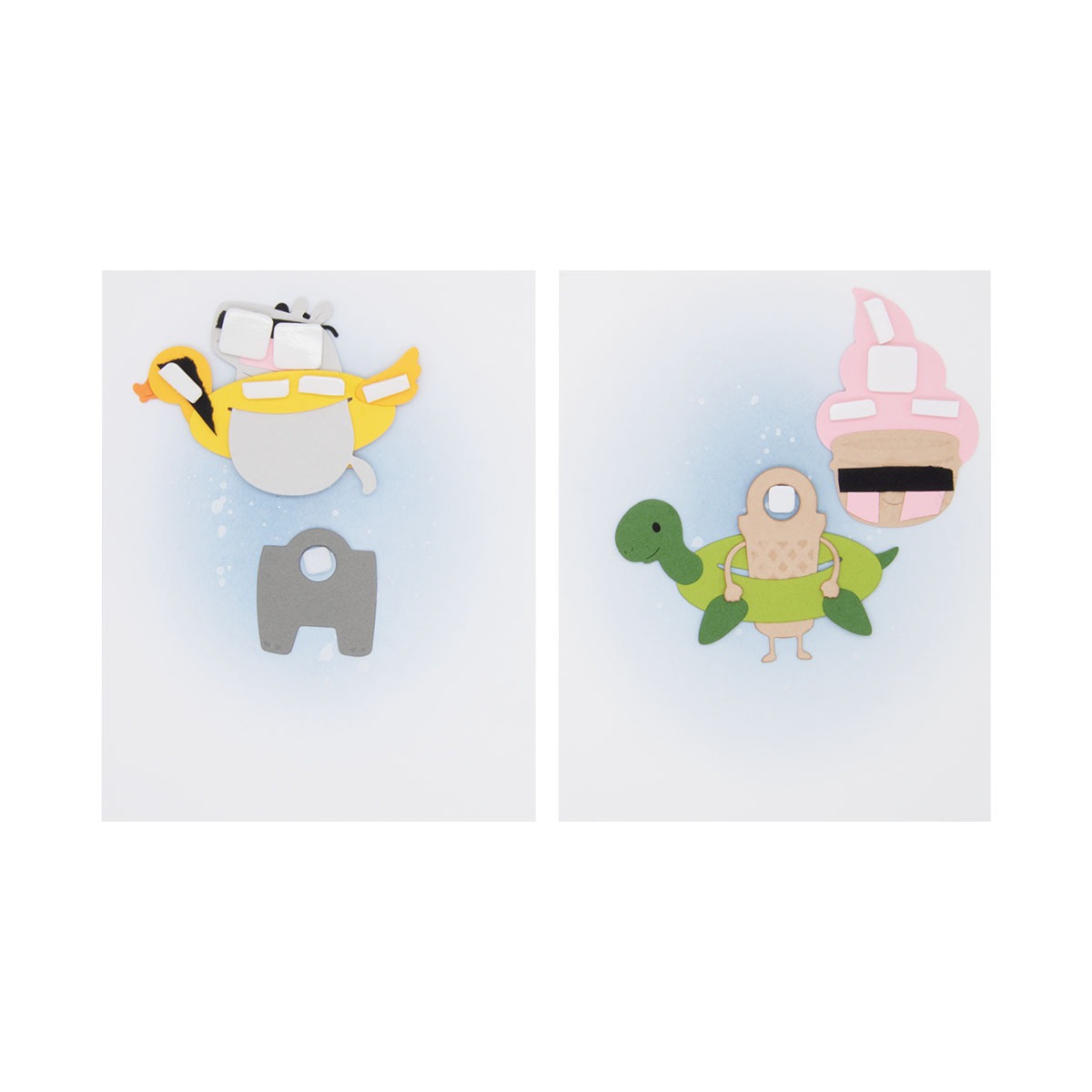 June 2024 Small Die of the Month Preview & Tutorials – Summertime Wade Pool
