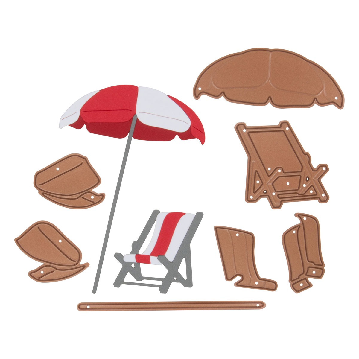 June 2024 Large Die of the Month Preview & Tutorials – Summertime Vacay