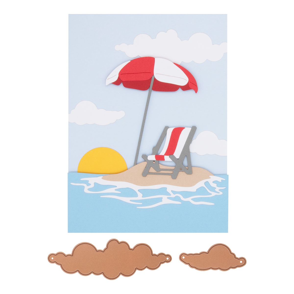 June 2024 Large Die of the Month Preview & Tutorials – Summertime Vacay