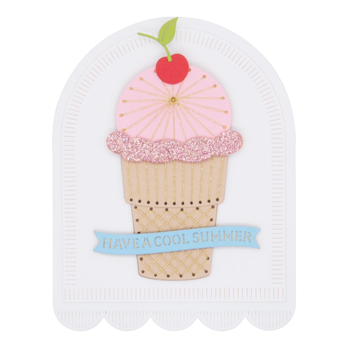 June 2024 Stitching Die of the Month Preview & Tutorials – Stitched Ice Cream