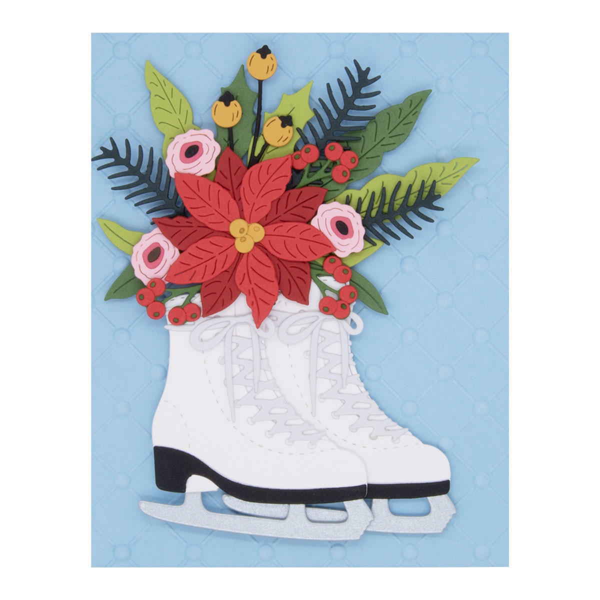 July 2024 Small Die of the Month Preview & Tutorials &ndash; Skating into the Holidays