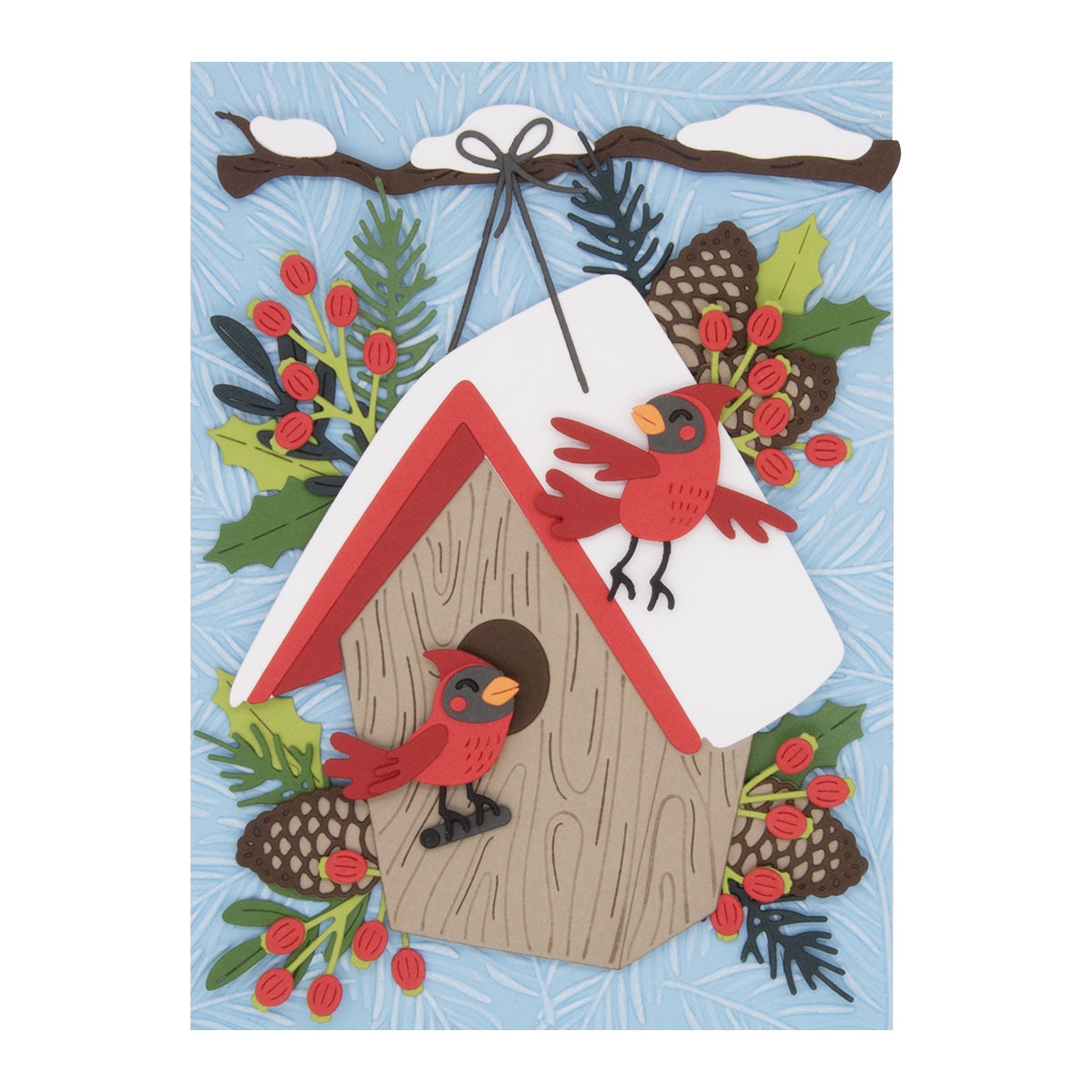 July 2024 Large Die of the Month Preview & Tutorials – Snowcapped Holidays