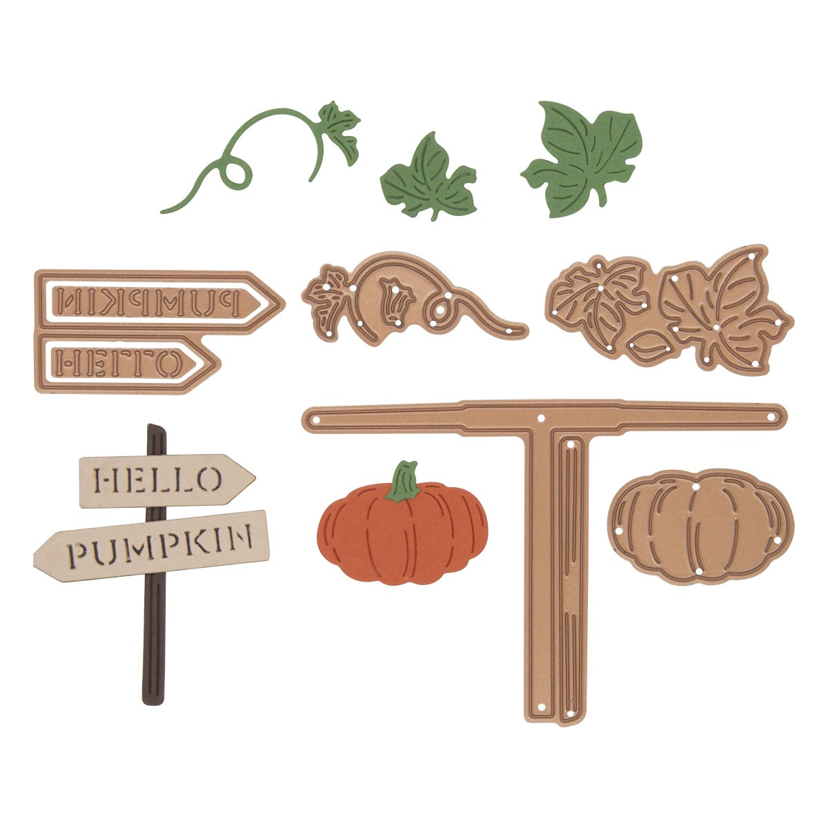 September 2024 Small Die of the Month Preview & Tutorials – Autumn Scare Crow