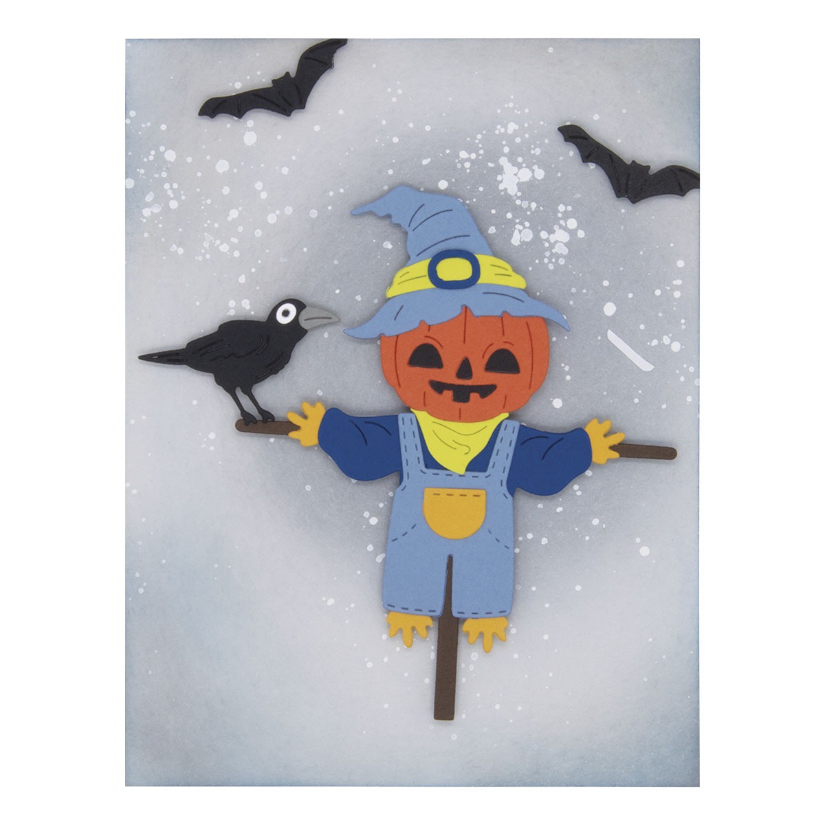 September 2024 Small Die of the Month Preview & Tutorials – Autumn Scare Crow