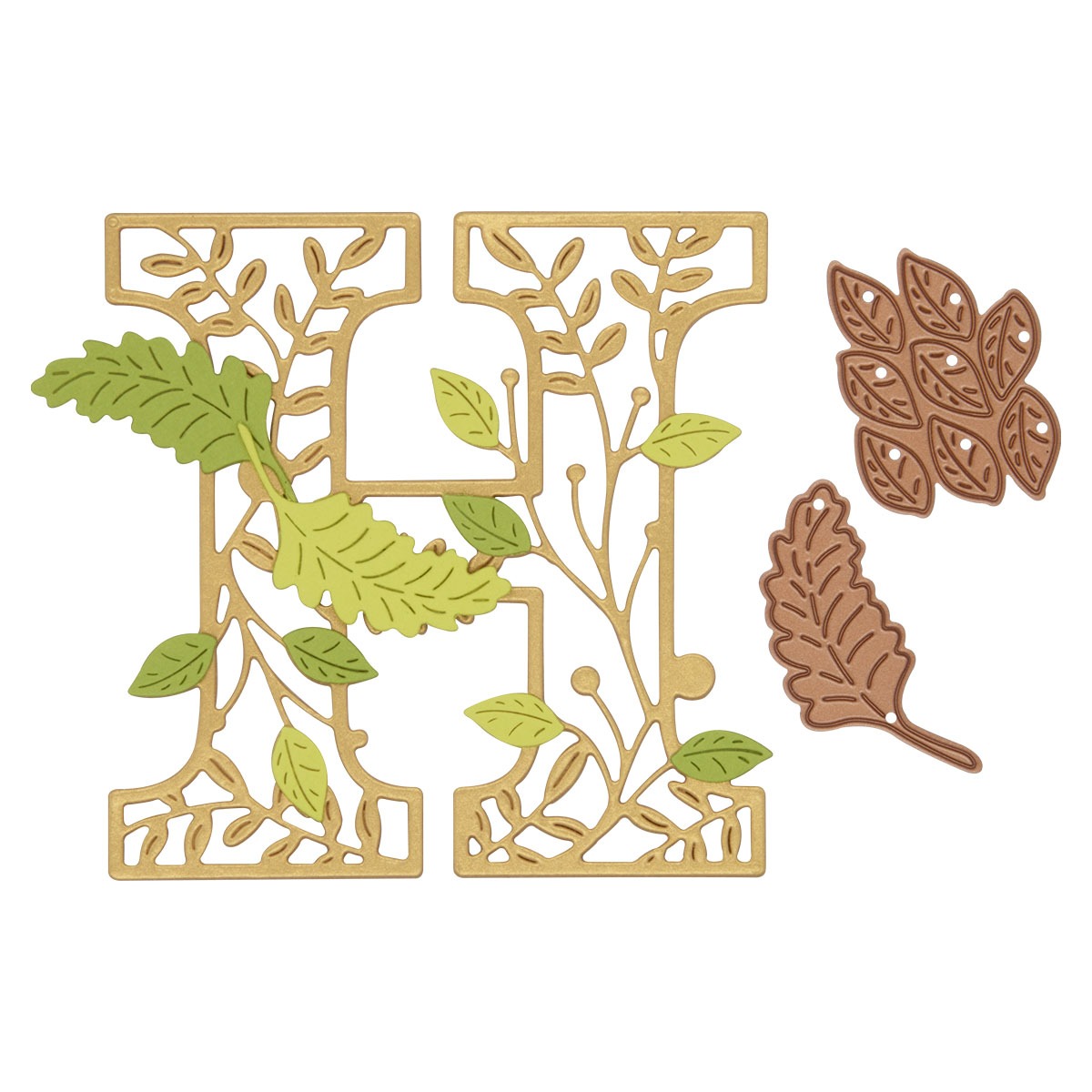 December 2024 Small Die of the Month Preview & Tutorials – Blooming Hello