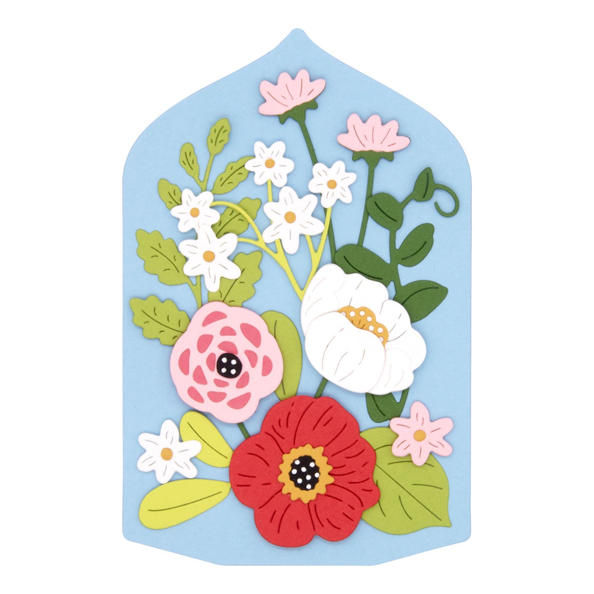 January 2025 Large Die of the Month Preview & Tutorials &ndash; Botanical Atrium