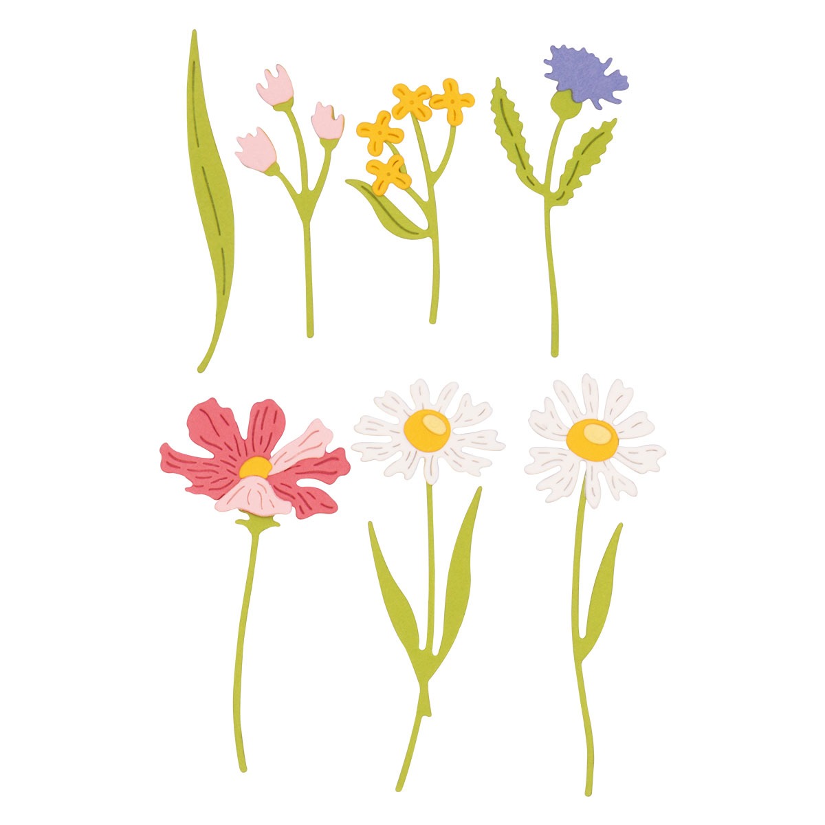 February 2025 Small Die of the Month Preview & Tutorials – Step Into Spring