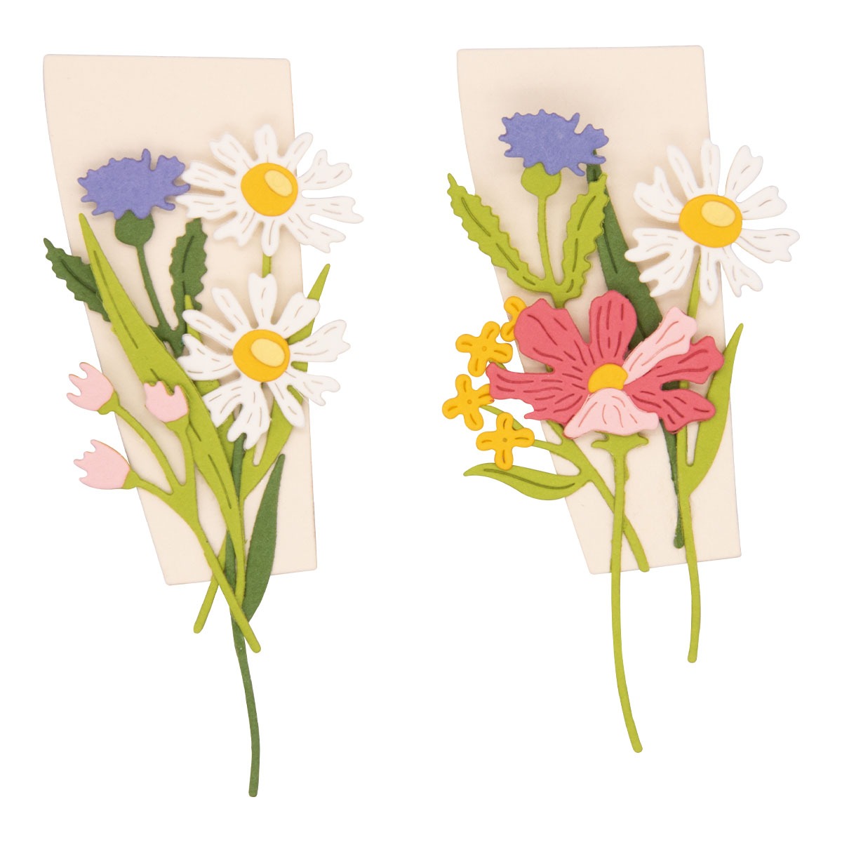 February 2025 Small Die of the Month Preview & Tutorials – Step Into Spring