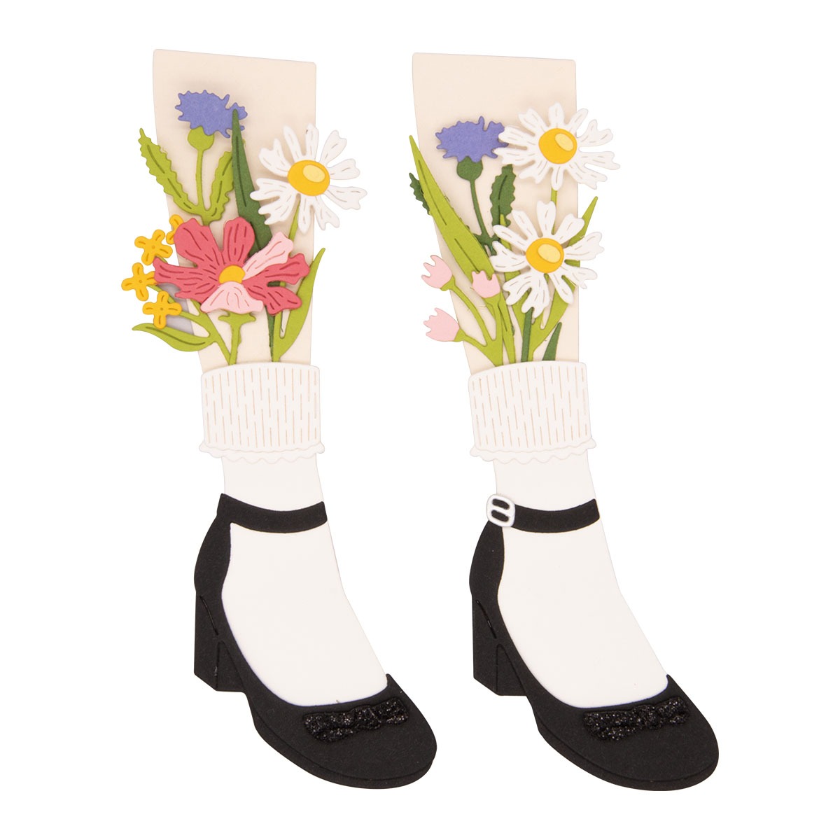 February 2025 Small Die of the Month Preview & Tutorials – Step Into Spring