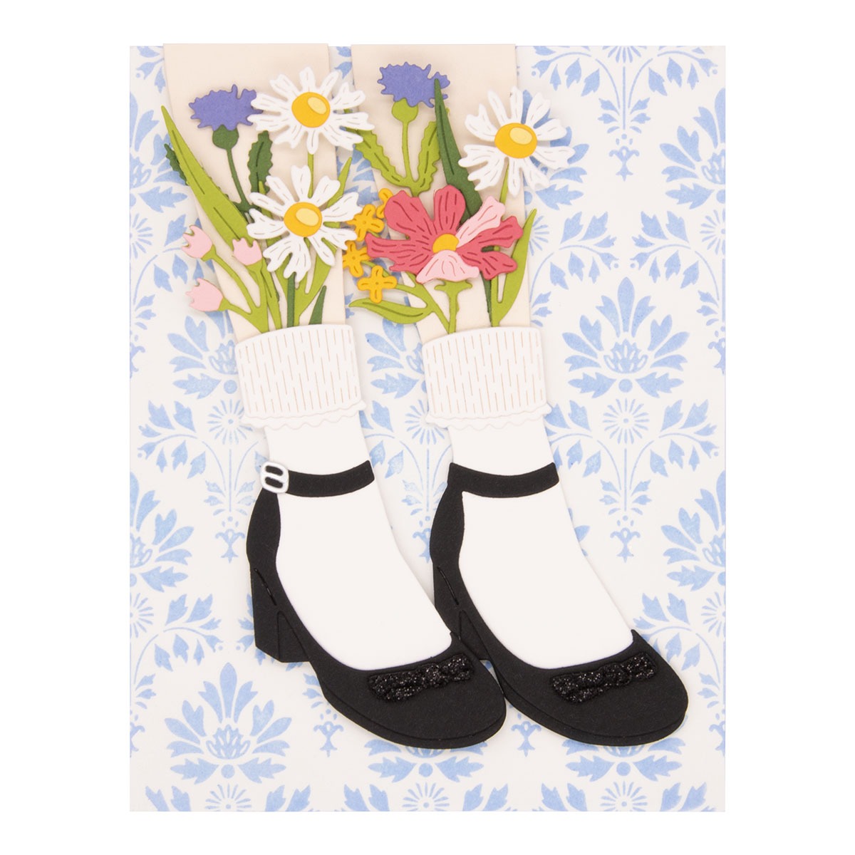 February 2025 Small Die of the Month Preview & Tutorials – Step Into Spring