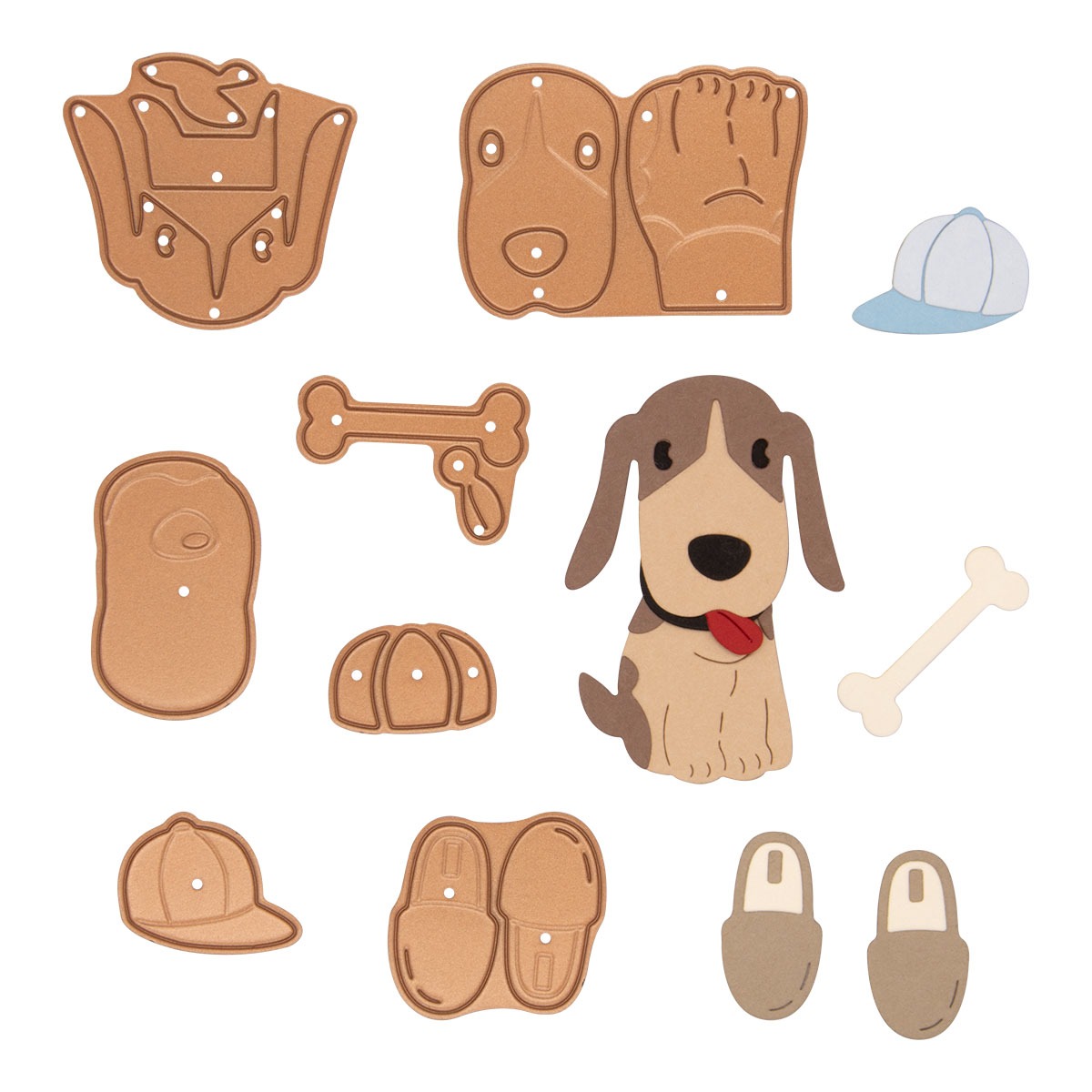 March 2025 Large Die of the Month Preview & Tutorials – Family & Friends Vignettes