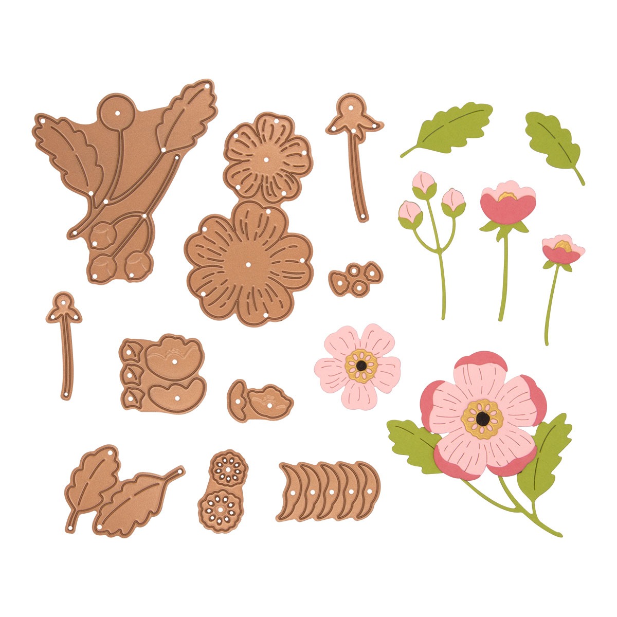 March 2025 Large Die of the Month Preview & Tutorials – Family & Friends Vignettes