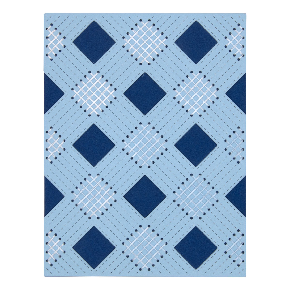 March 2025 Stitching Die of the Month Preview & Tutorials – Diamond Knit