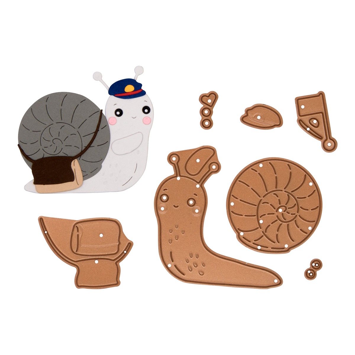 April 2025 Small Die of the Month Preview & Tutorials – Snail Mail Post