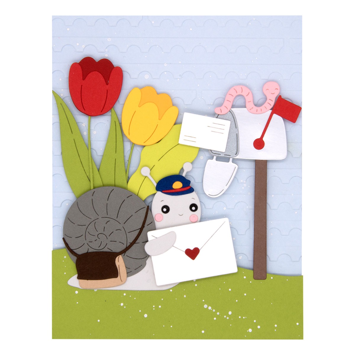 April 2025 Small Die of the Month Preview & Tutorials – Snail Mail Post