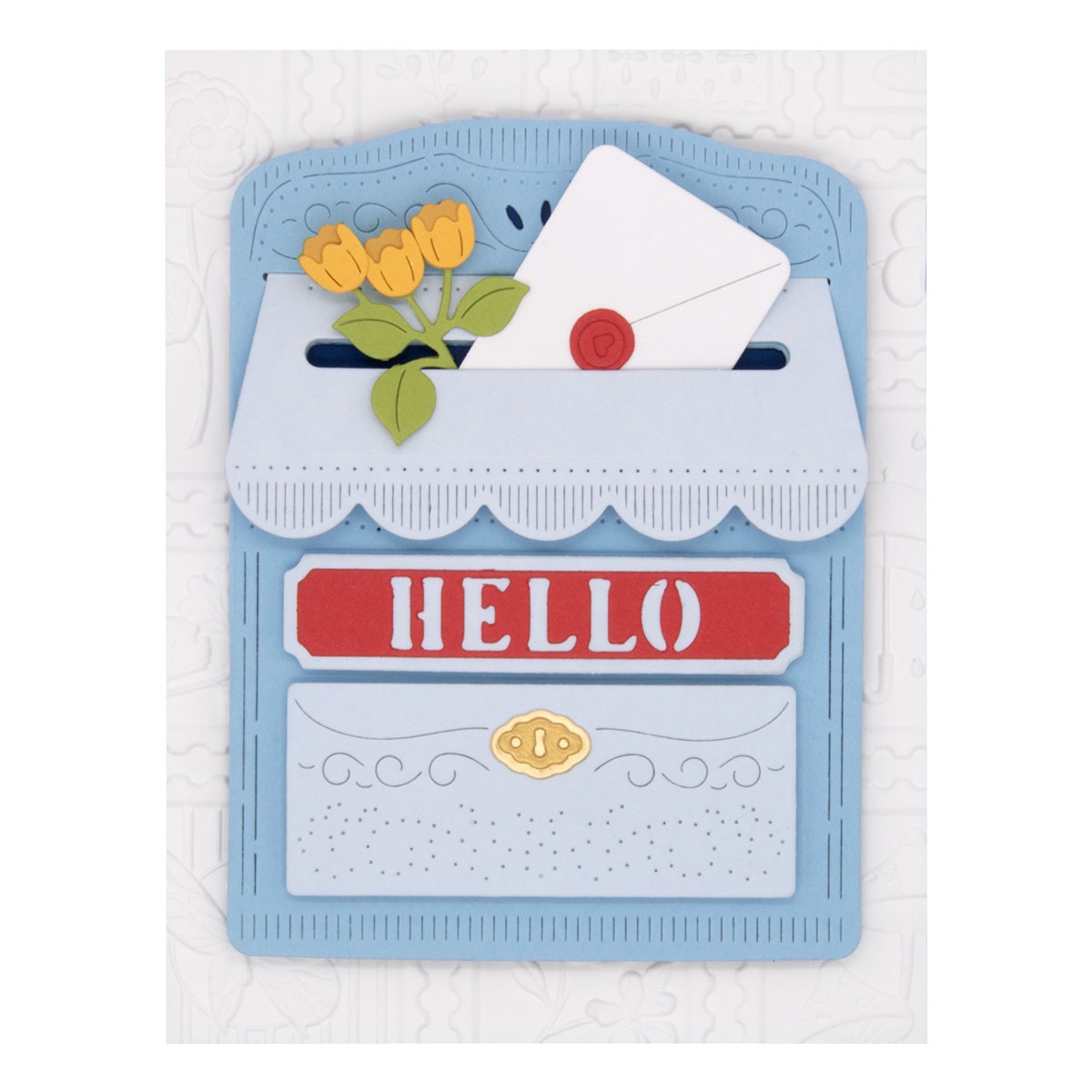 April 2025 Large Die of the Month Preview & Tutorials – Lock & Key Mailbox