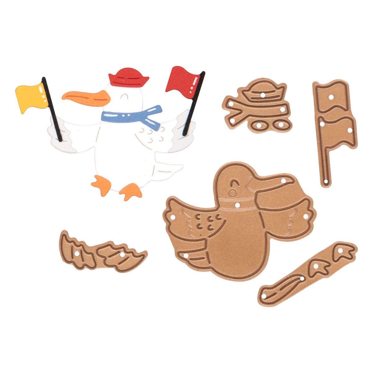 June 2025 Small Die of the Month Preview & Tutorials – Shipmates