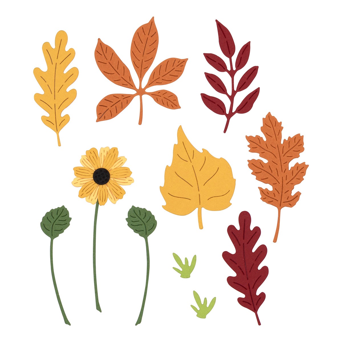 September 2025 Large Die of the Month Preview & Tutorials – Acorn Acres