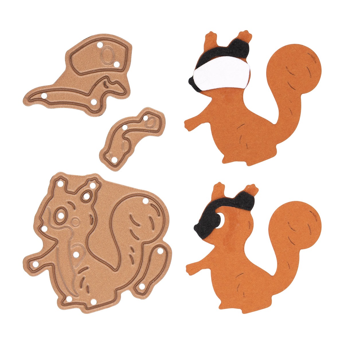 September 2025 Large Die of the Month Preview & Tutorials – Acorn Acres