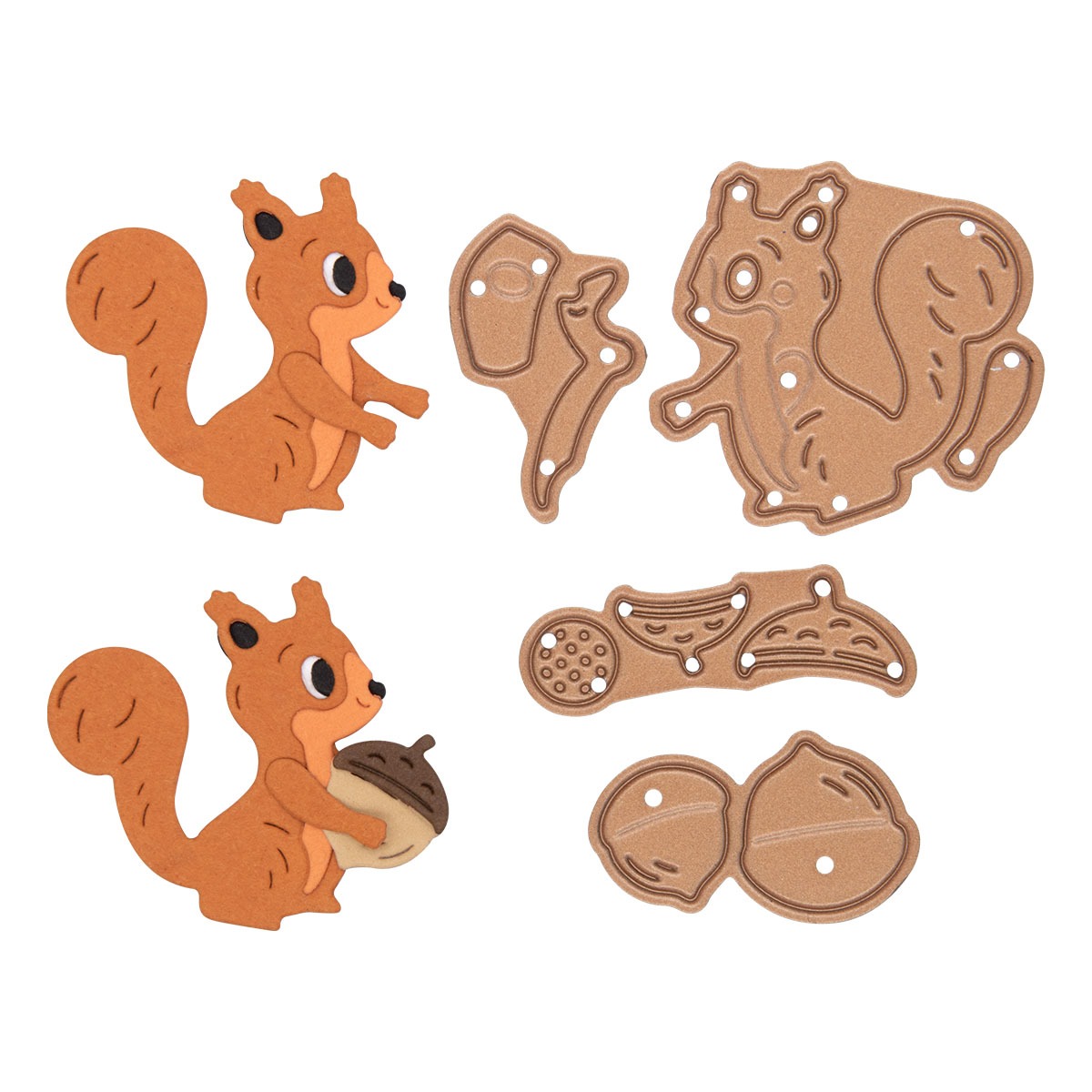 September 2025 Large Die of the Month Preview & Tutorials – Acorn Acres