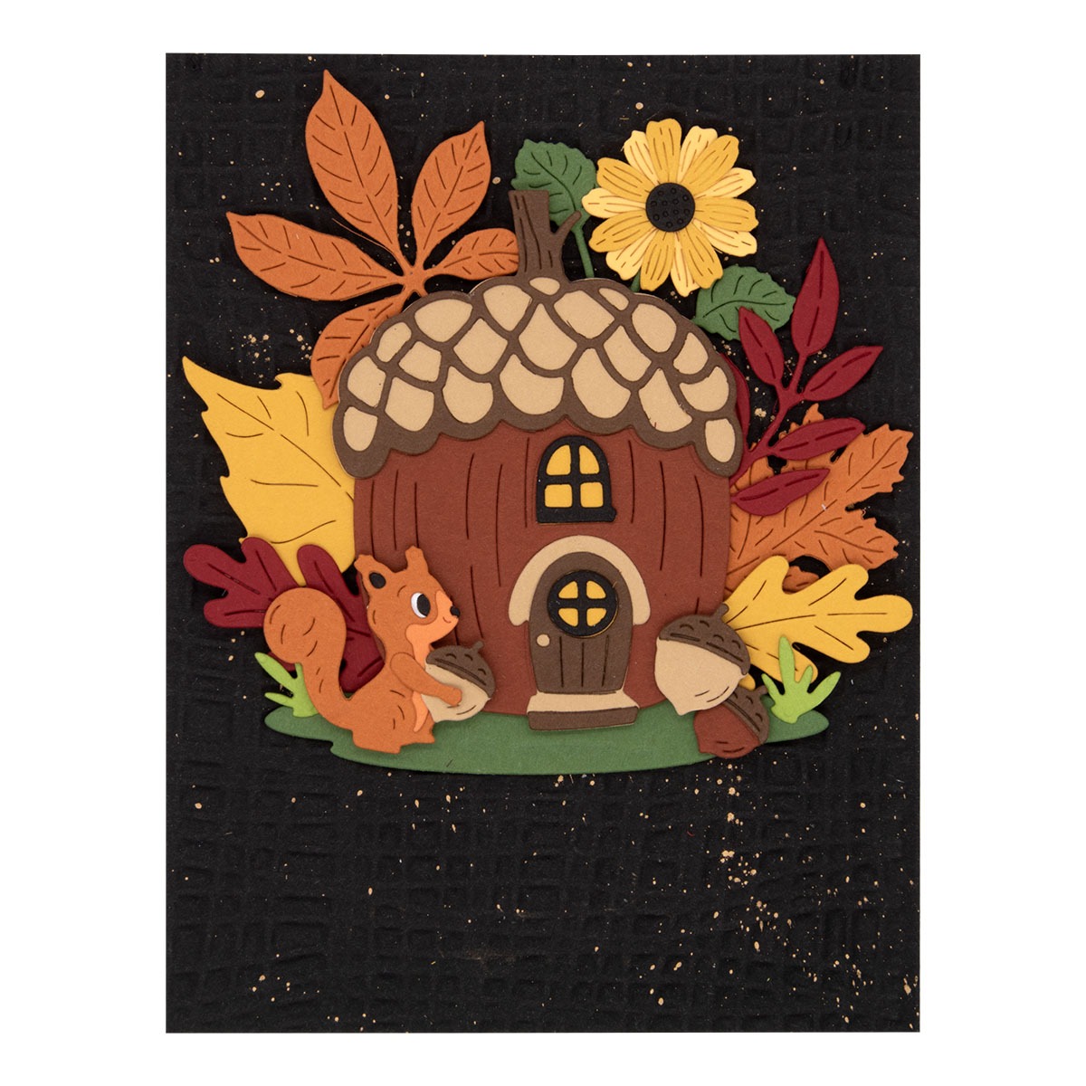 September 2025 Large Die of the Month Preview & Tutorials – Acorn Acres