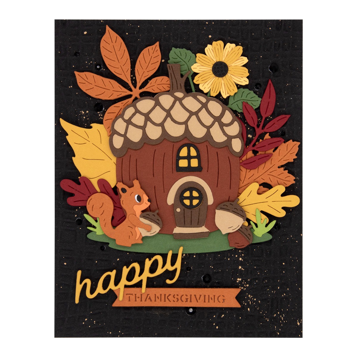 September 2025 Large Die of the Month Preview & Tutorials – Acorn Acres