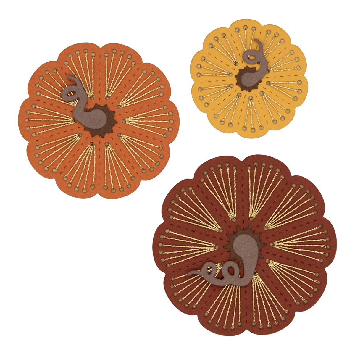 September 2025 Stitching Die of the Month Preview & Tutorials – Stitched Pumpkin Tops