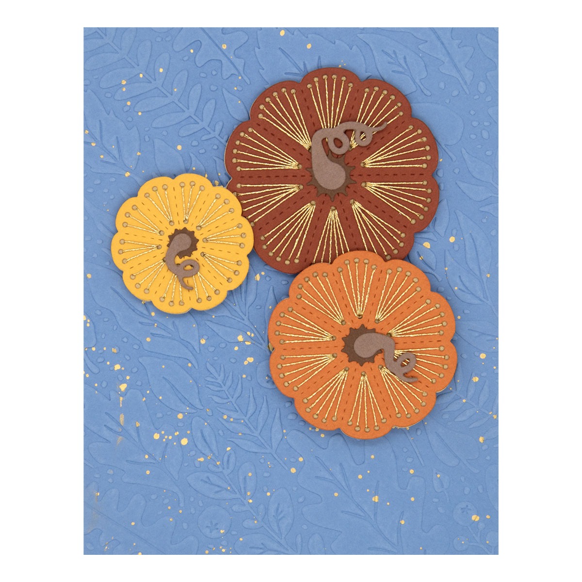 September 2025 Stitching Die of the Month Preview & Tutorials – Stitched Pumpkin Tops
