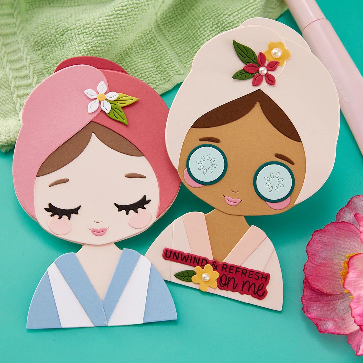 December 2025 Large Die of the Month Preview & Tutorials – Wrapped in Care