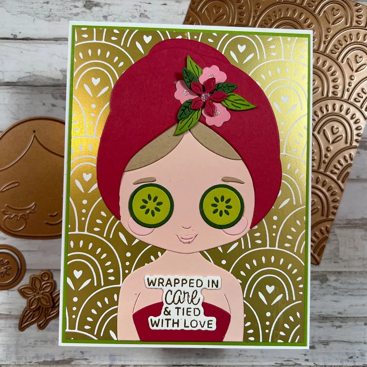 December 2025 Large Die of the Month Preview & Tutorials – Wrapped in Care